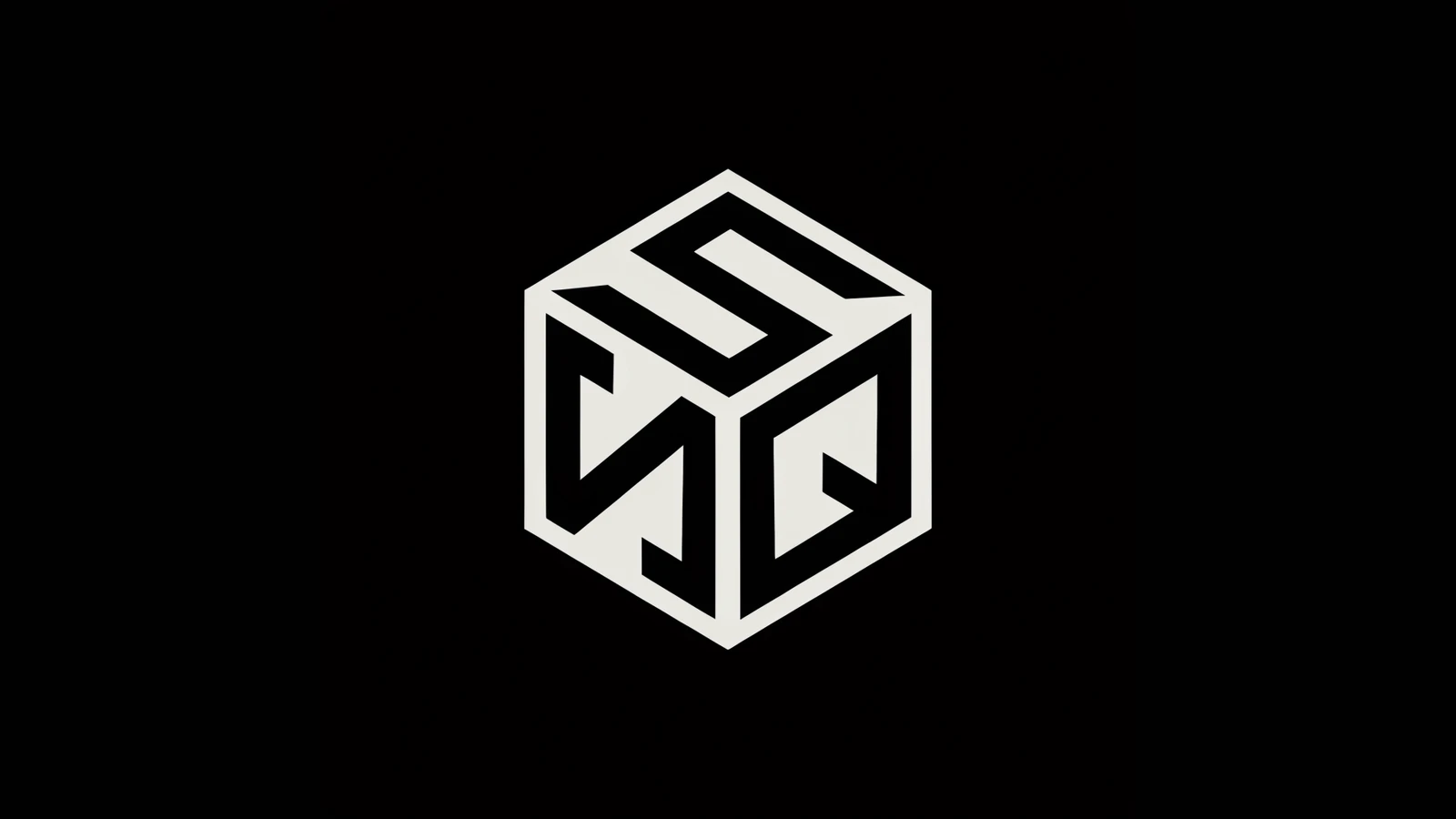 Monochrome syntetiQ cube mark on black, hero image for the GPT-6 Astra technostate analysis
